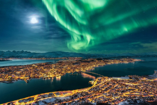 Auroras boreales en salida grupal