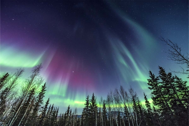 Auroras boreales en salida grupal