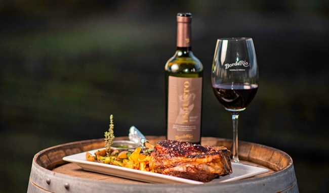 Visita y cena en Bodega BordeRo