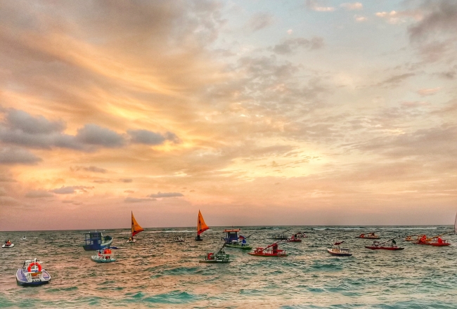 Porto de Galinhas en febrero